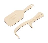 Peigne, humour universel, 2 pièces, brosse drôle sans poils, peigne farce, cadeau hilarant chauve bâillon, cadeau fantaisie d'anniversaire, de Noël, poisson d'avril, cadeau de fête pour homme