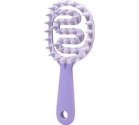 Peigne INF pour cheveux secs et mouillés pour une coiffure polyvalente Purple