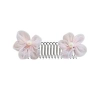 Peigne Invisible De Dessin Animé Avec Fleur, 9.5 Cm Combs Strong Hold Hairpins Accessoires Pour Les Femmes De Coiffe, Peignes Latéraux Forts Hold Hairpins Accessoires Pour Les Femmes Coiffantes