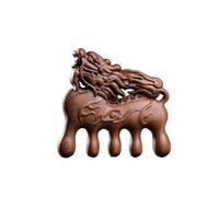 Peigne Kirin peigne à dents larges sculpté peigne méridien à cinq dents peigne de Massage en bois peigne rétro chinois Brosse à cheveux