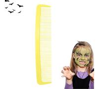 Peigne large géant amusant - Peigne géant pour farces, brosse à cheveux à dents larges, grand peigne amusant pour costumes d'Halloween, décorations de farces, jouets de fête amusants pour adultes et e