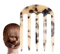 Peigne latéral à cheveux pour femme - Accessoire classique français - Pince latérale à cheveux avec maintien solide - Accessoire de cheveux pour femme