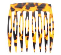 Peigne Latéral Cheveux Femme en Acétate, Style Moderne Élégant | Mèches Fines et Chignons Côté, Fixation Sûre, Format Discret et Pratique, pour Mariage