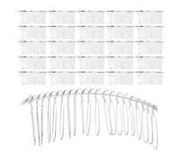 Peigne Latéral de Mariage 20 Dents, Style Vintage Français | Structure Courbée à Fils Torsadés, Maintien Léger et Sûr, pour Cérémonies D’église et Séances Photo