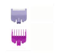 Peigne Limite De Rasoir For Tondeuse À Barbe | ,Compatible for WAHL 1.5 4.5mm(Purple 2pcs)