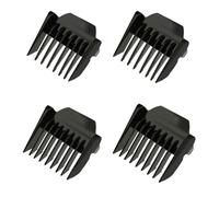 Peigne limite de remplacement pour tondeuse à cheveux, 4 pièces, 3Mm 5Mm 7Mm 9Mm, noir