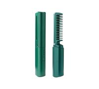 Peigne Lissant 2 en 1 - Brosse Lissante Pour Cheveux, Peigne Chaud de Portable de Voyage, Anti-BrûLure Lisseur Cheveux, Professionnels Hair Straightener Pour Coiffer Une Barbe Longue Et Courts