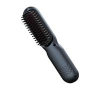 Peigne lissant à cheveux - Rechargeable à 3 vitesses, brosse chauffante, chauffage rapide | Contrôle Dees Frizz des ions négatifs, Peigne Dee Cheveux, Peigne Dee Cheveux, Peigne Dee Cabel