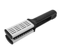 Peigne Lissant Creux Respirant Résistant aux Hautes Températures, Brosse de Coiffure Double Face Noire et Blanche pour la Maison