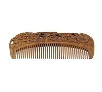 Peigne Lissant Peigne à cheveux en bois rétro de massage dents larges coiffure Outils