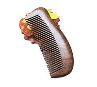 Peigne Lissant Peignes de poche peignes en bois noir cheveux manuels portables et poignées durables for femmes beaux grains