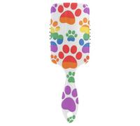Peigne lisse coloré pour la croissance des poils de chien conçu pour tous les types de cheveux avec poignée ergonomique cepillo anti-frisottis para cabello