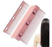 Peigne lisseur à cheveux, peigne plat en fer, peigne à lisser, peigne chauffant pour coiffeur, peigne plat amovible, peigne à cheveux pour salon et coiffure