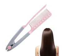 Peigne Lisseur Pour Cheveux - Lisseur de Cheveux en Forme V pour la