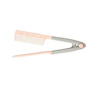Peigne lisseur pour fer plat, brosse lissante professionnelle pour le toilettage des vacances, les voyages, les rendez-vous galants