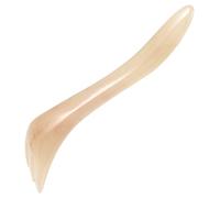 Peigne Masseur de Cuir Chevelu à Trois Griffes, Résine Beige | Femmes, Texture Lisse et Résistante, Soin Doux du Cuir Chevelu, Usage Salon Beauté