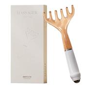 Peigne Masseur pour Cuir Chevelu | Outil de Massage Ergonomique à Six Griffes | Peigne de Massage pour Tête - pour Hommes Femmes Adolescents Seniors Douche Spa Salon Maison Voyage