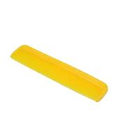Peigne Mini Double Side Hair Brush Pro Beards Comb Hair Combs Plastic Barber Hair Comb Salon Accessories Hair Styling Tools(Yellow)