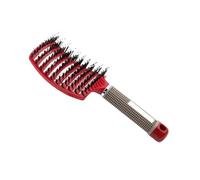 Peigne moelleux, brosse à cheveux for crinière, Massage du cuir chevelu, poignée en plastique, conception ergonomique adaptée tous les Types