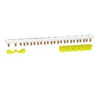 Peigne monobloc RESI9 1 P + N 63A 13 modules avec cache dents 5m - SCHNEIDER ELECTRIC - R9PXH213R Noir G