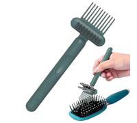 Peigne nettoyant, brosse à cheveux - Outil de nettoyage 2 en 1 - Pour clavier, magasin, meubles, salon de coiffure, et femme