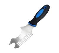 Peigne Nettoyant Pinceaux | Peigne De Peinture à L'huile En Acier Inoxydable - Accessoires de Nettoyage Peinture à La Maison pour Réparation Peinture et Préparation Projets Amélioration Cas