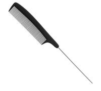 Peigne Noir À Tige Métal 22,3 Cm Eurostil.