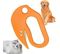 Peigne Nœuds Animaux - Démêloir Portatif Bêtes, Accessoire Sûr Chien Avec Poignée, 10g Léger | Détacheur Compact Poils Chat Pour Chiots Lapins, Élimine Enchevêtrements Et Fourrure Morte