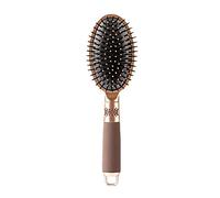 Peigne ovale bouclée de cheveux à lèvres massage de massage de style salon couleur