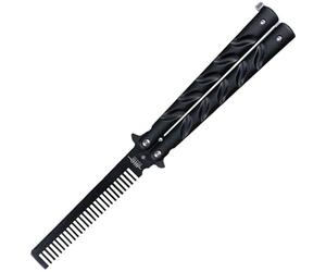 Peigne papillon pliant Joker - Black
