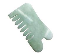 Peigne Peigne à cheveux Massage Scalp Scalpe Peigne Jade Anti-statique Le massage du cuir chevelu peut détendre l'esprit for les hommes et les femmes à la maison Peigne à Cheveux