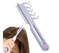 Peigne | Peigne À Cheveux Stylisant En Forme De V Pour Lissage - Outil Coiffant Anti-Static pour Usage Quotidien Femmes et