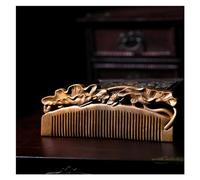 Peigne Peigne à dents larges en bois, peigne à cheveux longs de Style chinois, peigne à friser Portable, peigne de voyage Brosse à cheveux