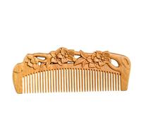 Peigne Peigne coiffant for hommes peigne à lisser en bois peigne antistatique peigne de voyage Simple Brosse à cheveux