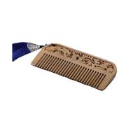 Peigne Peigne de voyage Portable en bois massif, peigne de douche à domicile, peigne à cheveux longs for femmes, peigne à barbe for hommes Brosse à cheveux
