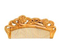 Peigne Peigne en bois à dents fines de Style chinois, petit peigne Portable for la maison, peigne for cheveux lisses, peigne for cheveux bouclés Brosse à cheveux