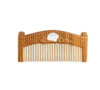 Peigne Peigne rétro chinois, peigne à cheveux longs sculptés en bois massif, peigne de voyage portable, adapté à tous les types de cheveux bouclés, longs et mouillés Brosse à cheveux