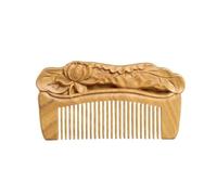 Peigne Peigne rétro chinois Portable for cheveux bouclés, peigne à barbe en bois for dames, peigne à cheveux longs Brosse à cheveux
