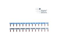 Peigne Ph ou N 13 Modules 63A - Digital electric 06012