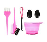 Peigne Pinceau Brosse Bol Pour Coloration Cheveux Teinture Décolorante Coiffure Couleur Kit Coloration Accessoires Bol, Embouts Auriculaires, Mélangeur de Colorant