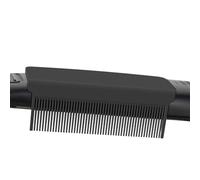 Peigne plat en fer | Peigne à lisser | Brosse à lisser professionnelle à