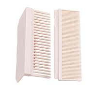 Peigne plat en fer pour lissage de coiffeur | Peigne plat en fer pour lisser les cheveux avec des peignes épais pour la maison, le dortoir, les voyages et le salon