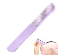 Peigne pliable - Brosse à cheveux de voyage, double extrémité à dents larges, outil de coiffure compact | Design ergonomique léger, facile à transporter pour toutes les coiffures, longueurs de cheveux