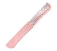 Peigne pliable de voyage | Outil de partition pour coiffures à double tête | Peigne à dents fines - Pour maison, voyage, vacances, appartement, hôtel, résidence, maison rurale