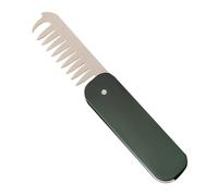 Peigne pliable - Peigne de poche pliable | Peigne à dents fines et larges 2 en 1 | Brosse compacte | Peigne à cheveux pliable | Peigne compact à dents fines et larges, outils en pelle
