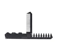 Peigne pliable pour homme - Peigne à cheveux de poche portable, outil de préparation pliable | Peigne à cheveux de barbe compact pour voyage, accessoire de peigne pliable durable