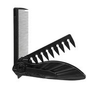 Peigne pliant - Brosse de toilettage, peigne de voyage de poche, brosse à cheveux pliante compacte, accessoire pour homme et femme, outil de gym en plein air, peignes de toilettage personnels pour voy