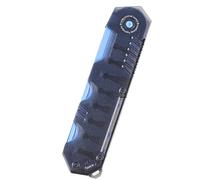 Peigne Pliant Flexible Pour Les Hommes, Peigne De Voyage De Style Confortable, Peigne De Style Pliable | Solution De Transport Simple Compact Outil De Coiffure Pour Les Soins De La Barbe Quotidiens Mo