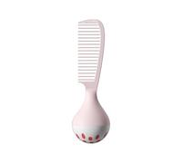 Peigne portable autonome, rainures dentaires en forme de U, doux pour le cuir chevelu et les cheveux, peigne à gobelet, design autonome, poignée ergonomique confortable, durable et facile à nettoyer