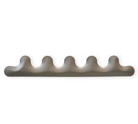 Peigne Portemanteau Zieta Peigne 5 Beige gris mat - ZIETA KAMM 5 RAL 7006